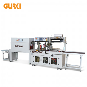 Helautomatisk indpakningsmaskine til sidetætning | GURKI GPL-5545C + GPS-5030